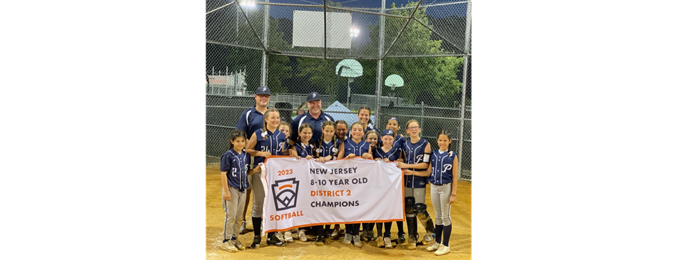 2023 10U Softball District Champions