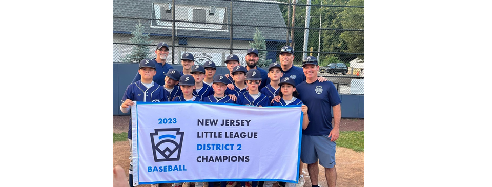 2023 12u Baseball District Champions